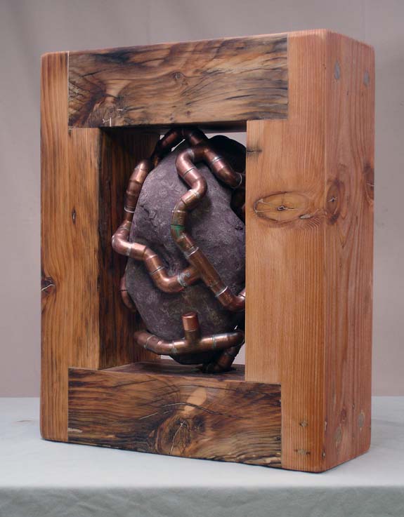 Wrapped Stone, view 2