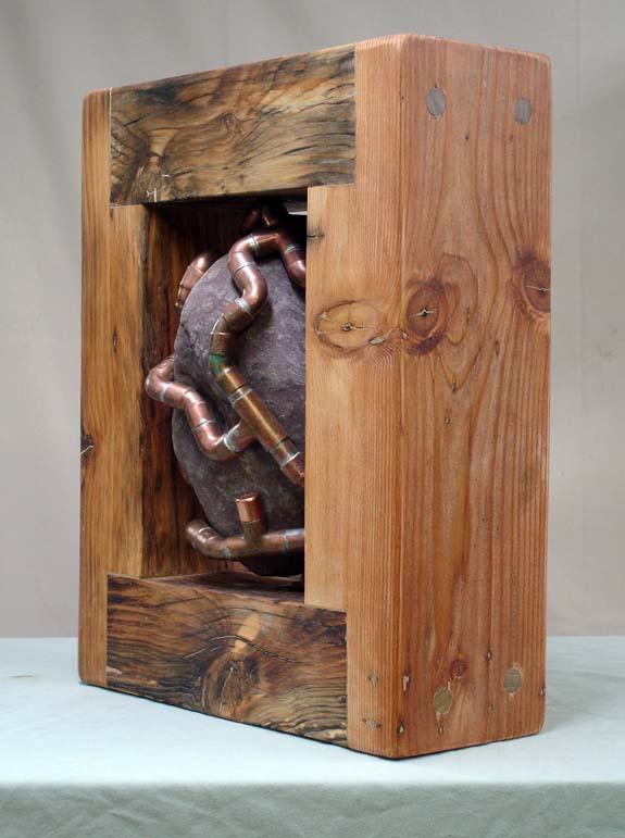 Wrapped Stone, view 3